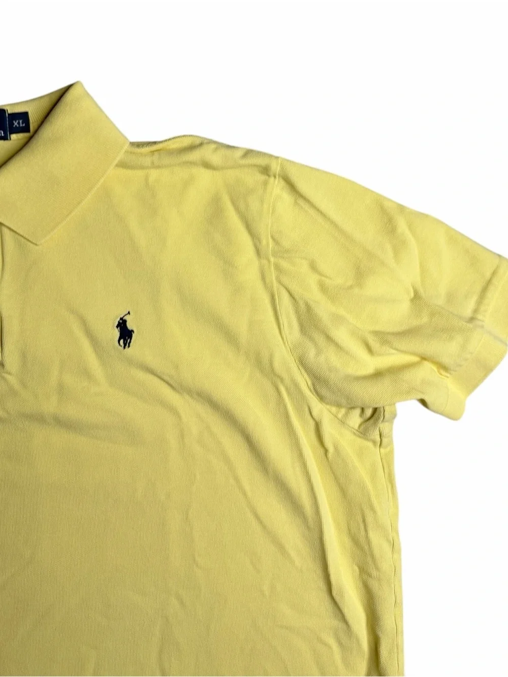Polo Ralph‎ Lauren Men’s Yellow Polo Shirt Size XL